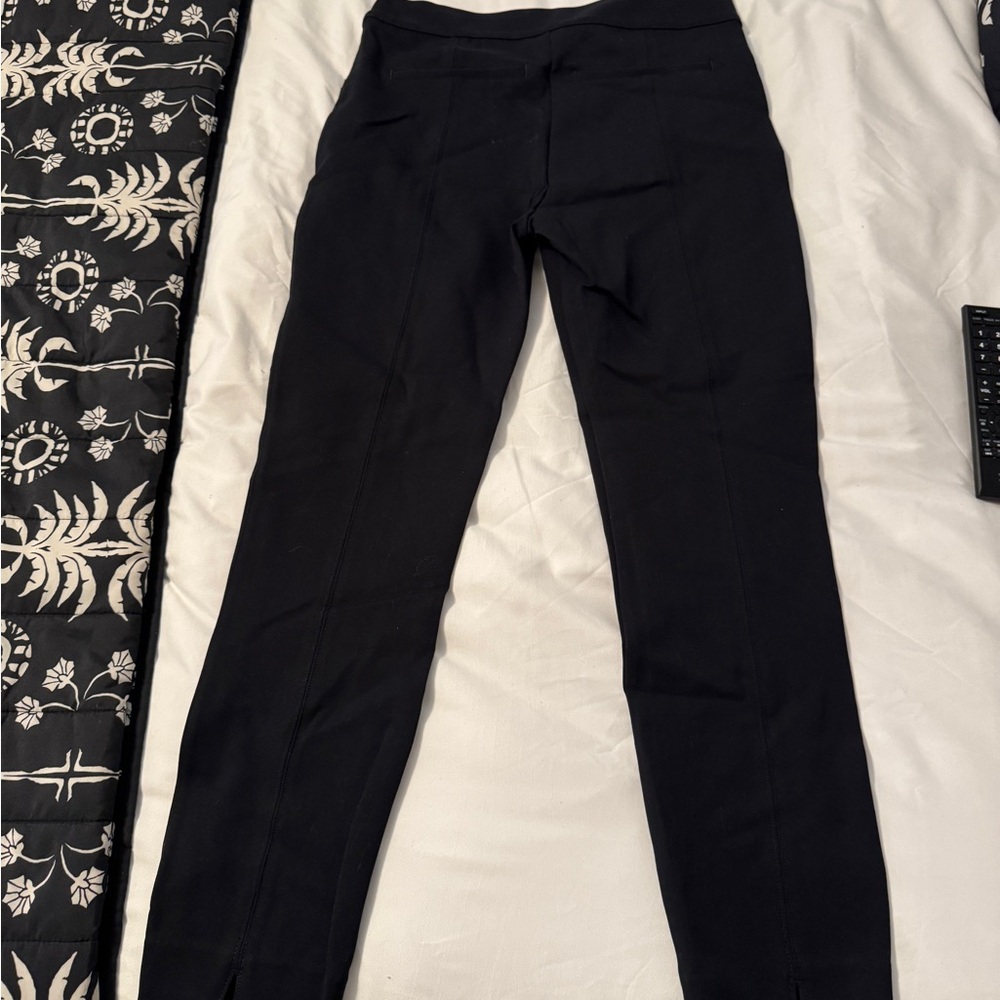 Spank Black High-Waisted trousers